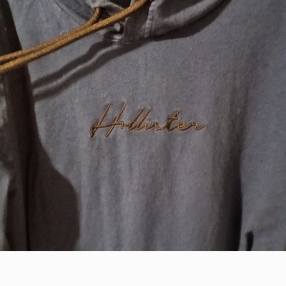 Hollister Blue Hoodie Jacket